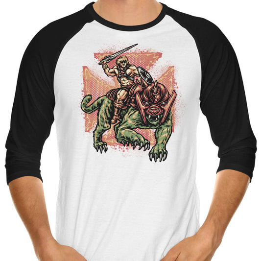 Battle Companion - 3/4 Sleeve Raglan T-Shirt
