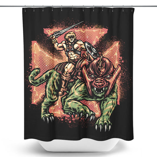 Battle Companion - Shower Curtain