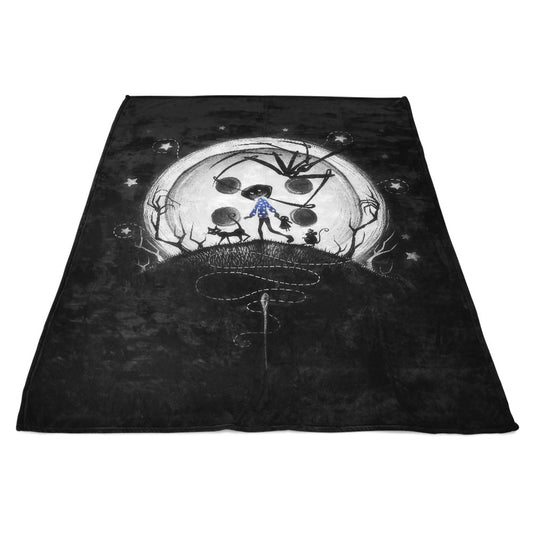 Behind the Door - Fleece Blanket