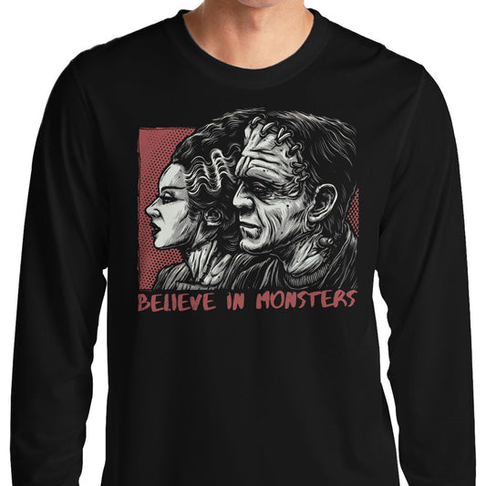 Believe in Monsters - Long Sleeve T-Shirt