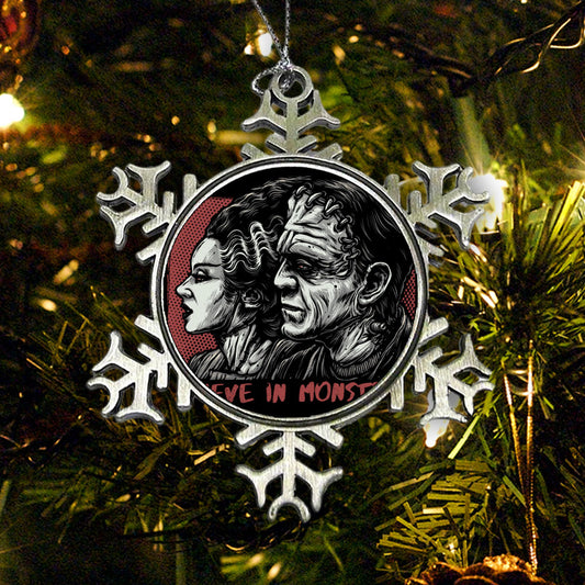 Believe in Monsters - Ornament