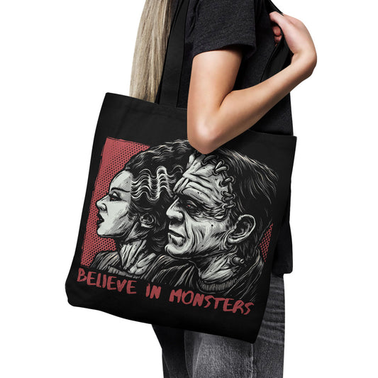 Believe in Monsters - Tote Bag