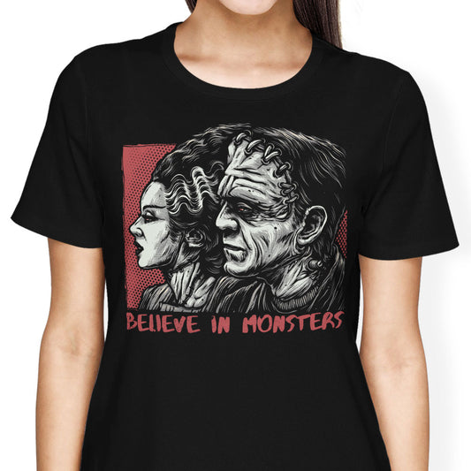 Believe in Monsters - Women's Apparel