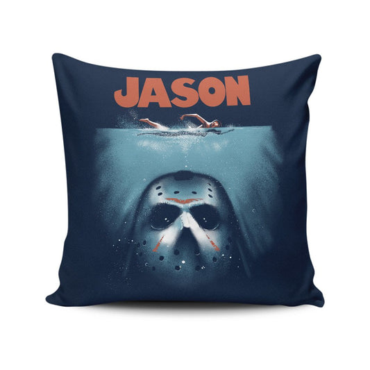 Below the Lake - Throw Pillow