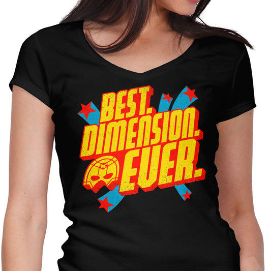 Best Dimension Ever - Women's V-Neck