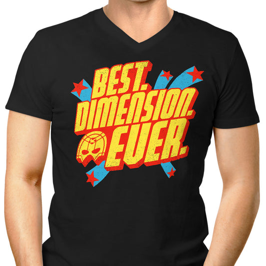 Best Dimension Ever - Men's V-Neck