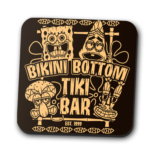 Bikini Bottom Tiki Bar - Coasters