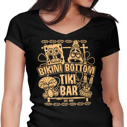 Bikini Bottom Tiki Bar - Women's V-Neck