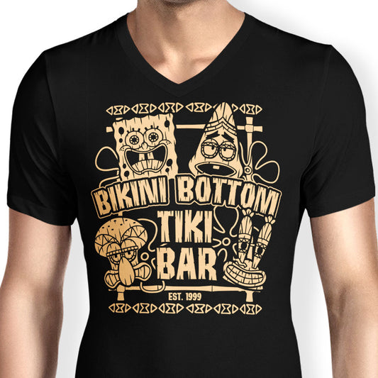 Bikini Bottom Tiki Bar - Men's V-Neck