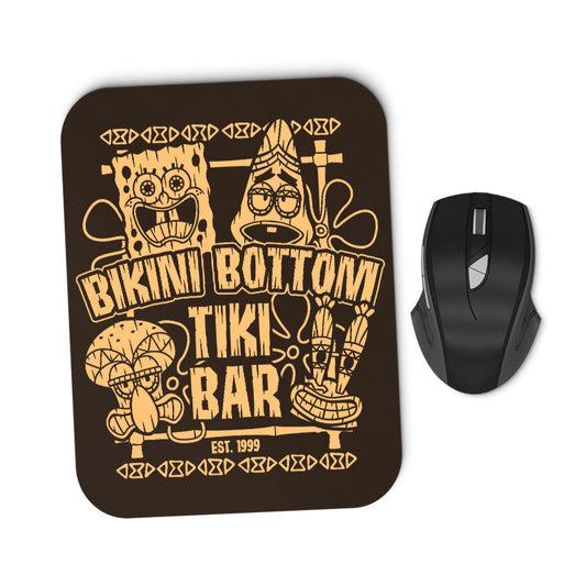 Bikini Bottom Tiki Bar - Mousepad
