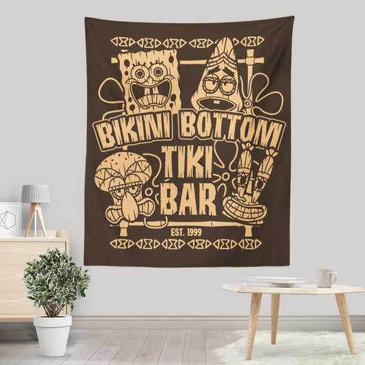 Bikini Bottom Tiki Bar - Wall Tapestry