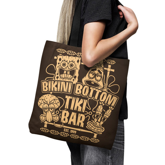 Bikini Bottom Tiki Bar - Tote Bag