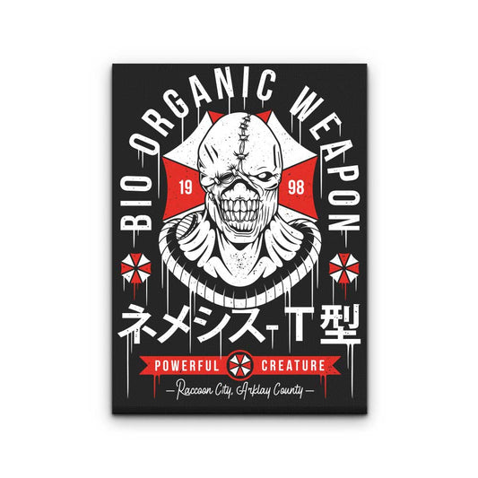 Bio Organic Weapon - Canvas Print