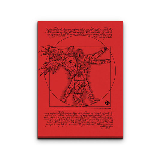 Birkin Vitruvian - Canvas Print