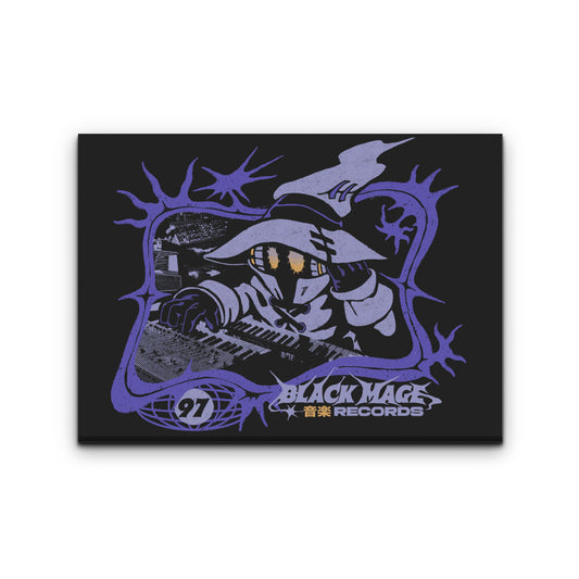 Black Mage Records - Canvas Print