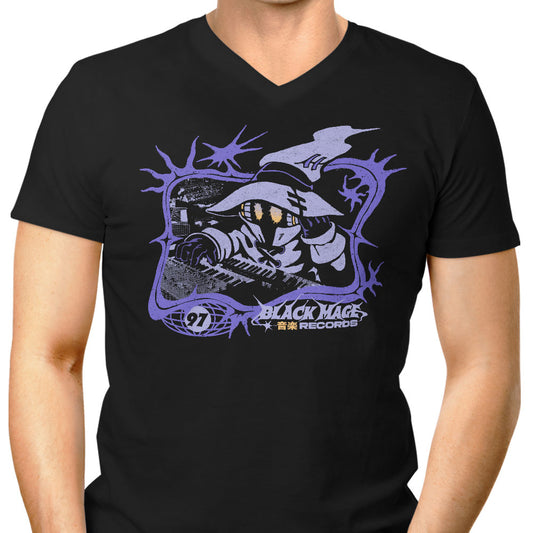 Black Mage Records - Men's V-Neck