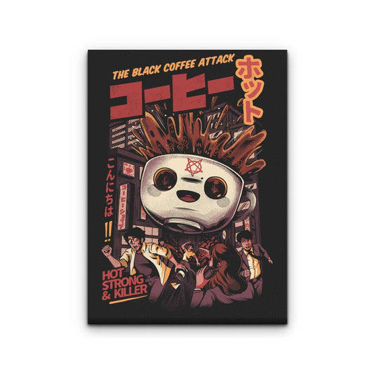 Black Magic Coffee - Canvas Print