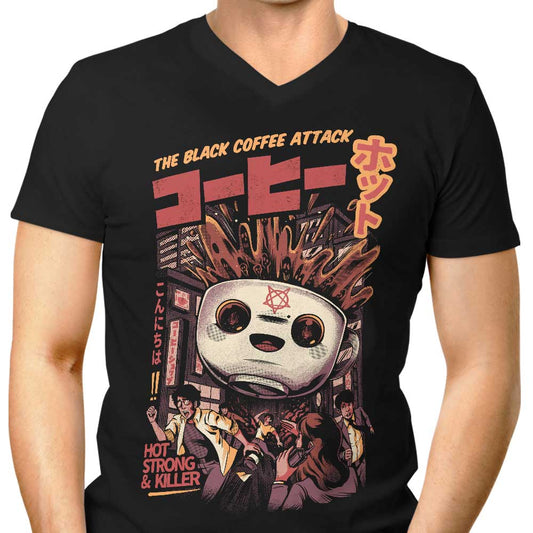 Black Magic Coffee - Men's V-Neck