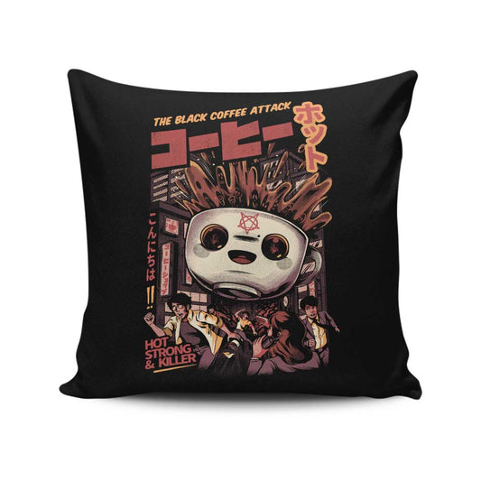 Black Magic Coffee - Throw Pillow