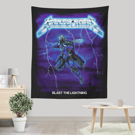 Blast the Lightning - Wall Tapestry