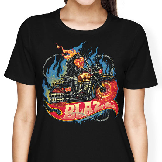 Blazing Skull - Women's Apparel