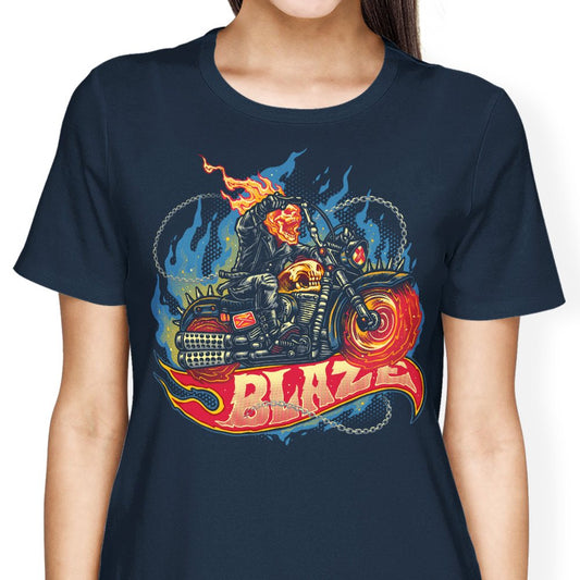 Blazing Skull - Women's Apparel