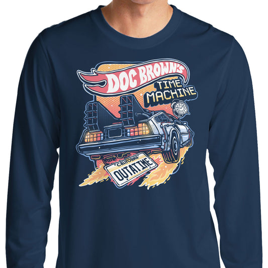 Blazing Time Machine - Long Sleeve T-Shirt