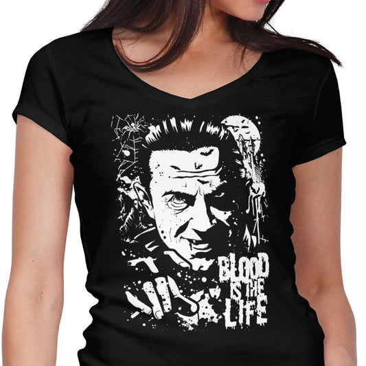 Blood is the Life - Women's V-Neck