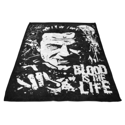 Blood is the Life - Fleece Blanket