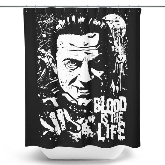 Blood is the Life - Shower Curtain