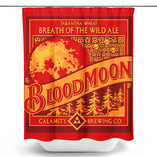 Blood Moon - Shower Curtain