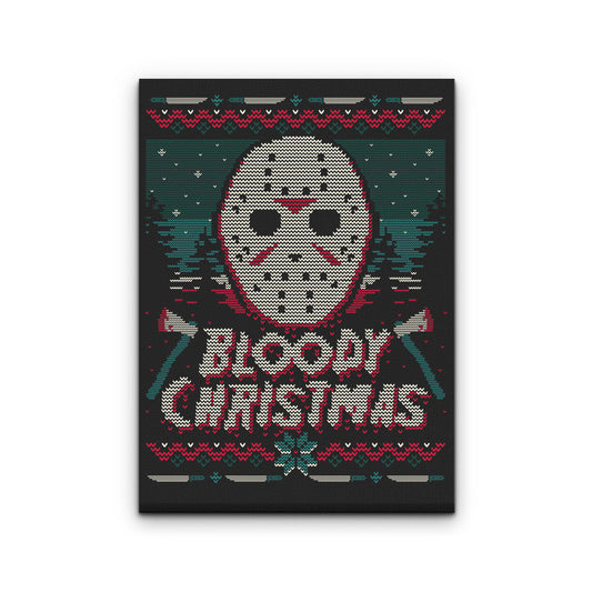 Bloody Ugly Christmas - Canvas Print