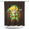 Blowing Bits - Shower Curtain