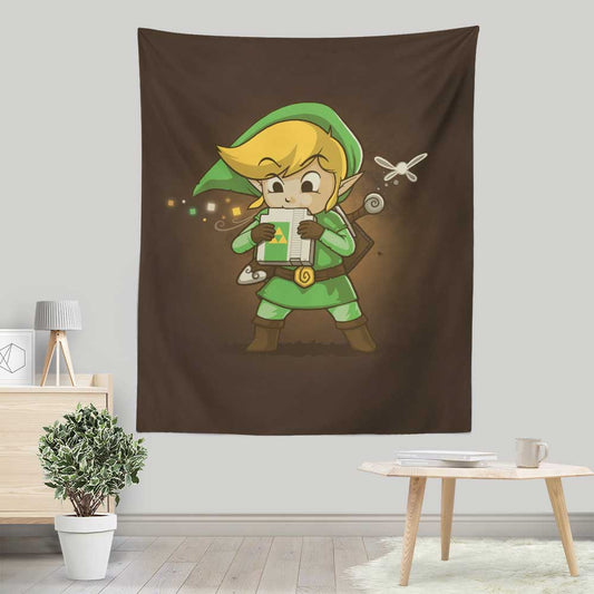Blowing Bits - Wall Tapestry