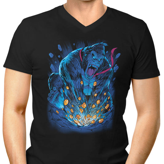 Blue Gorilla - Men's V-Neck