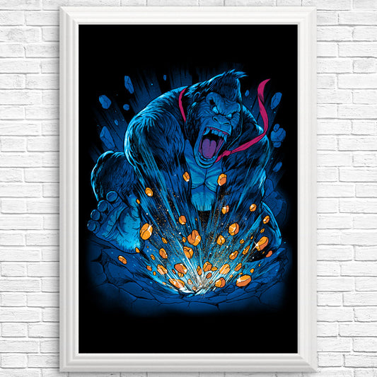 Blue Gorilla - Posters & Prints
