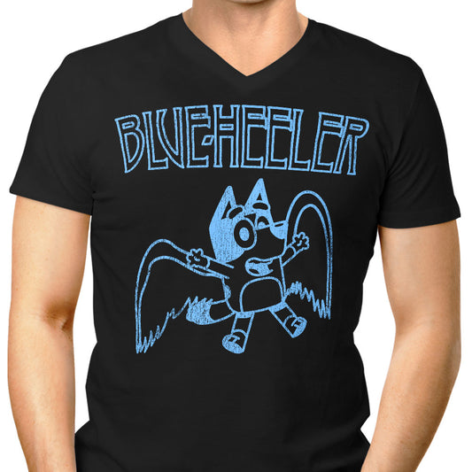 Blue Heeler - Men's V-Neck