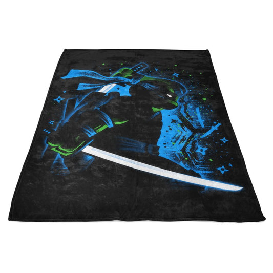 Blue Leader Ninja - Fleece Blanket