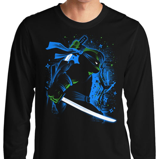 Blue Leader Ninja - Long Sleeve T-Shirt