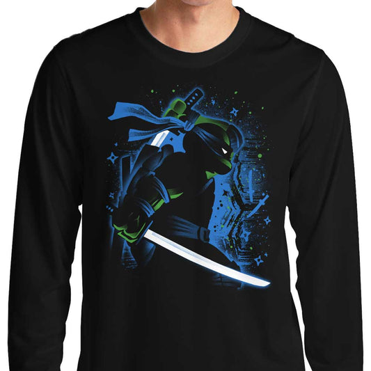 Blue Leader Ninja - Long Sleeve T-Shirt