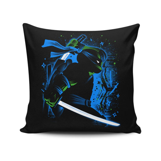 Blue Leader Ninja - Throw Pillow