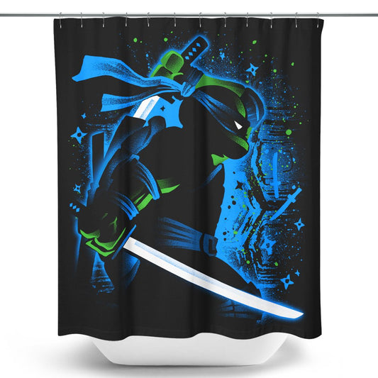 Blue Leader Ninja - Shower Curtain