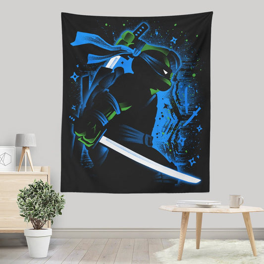 Blue Leader Ninja - Wall Tapestry