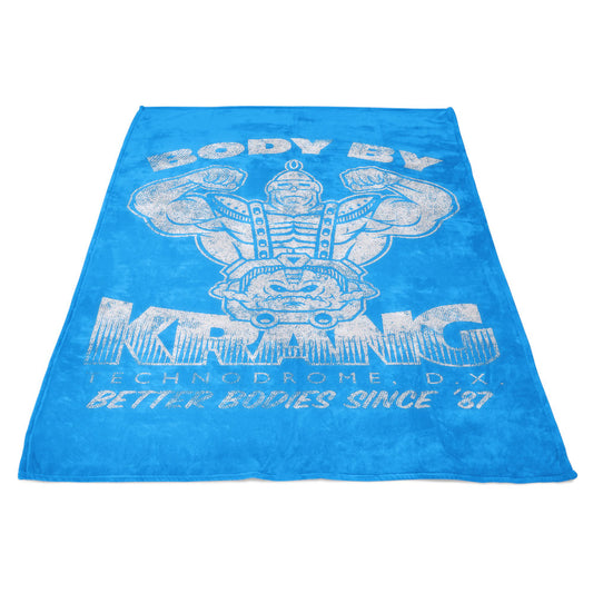 Body by Krang - Fleece Blanket