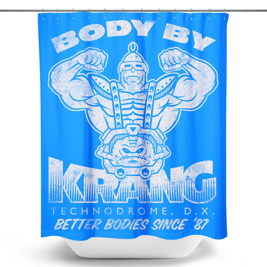 Body by Krang - Shower Curtain