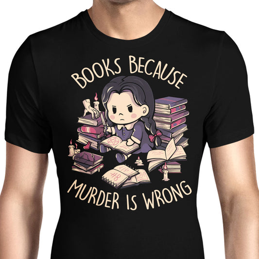 Books Over Murder - Men's Apparel
