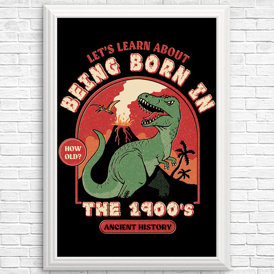 Born in the 1900's - Posters & Prints