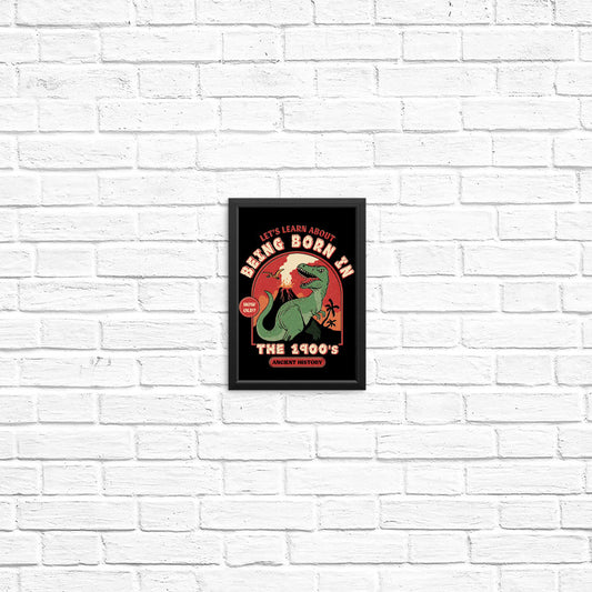 Born in the 1900's - Posters & Prints