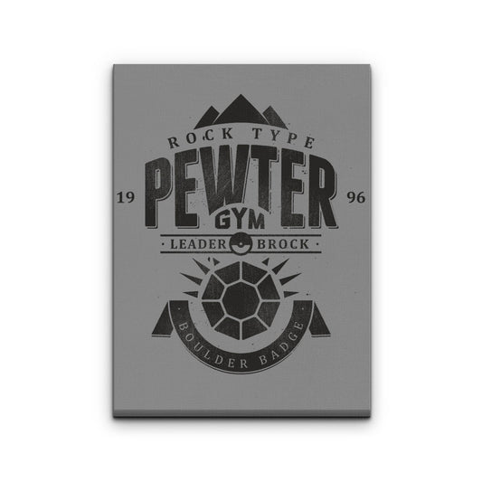 Boulder Badge - Canvas Print