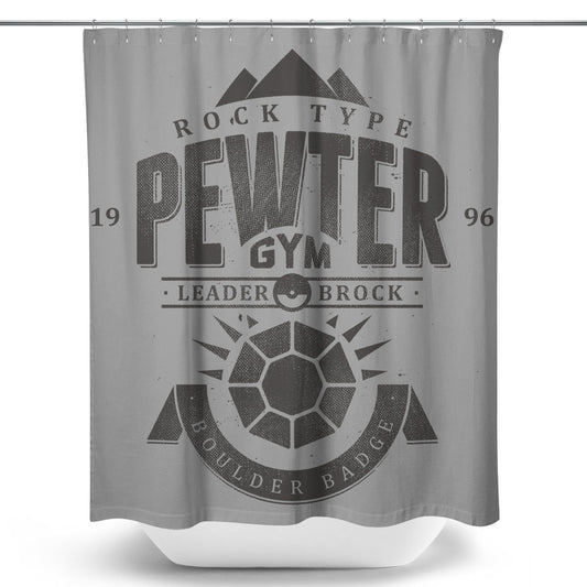 Boulder Badge - Shower Curtain